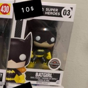 Funko pop- batgirl- dc heroes